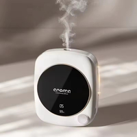 Diffuseur d'arômes rechargeable 1800 mAh de pointe avec écran HD, 7 modes de diffusion, mural ou de bureau, pour usage domestique intérieur
