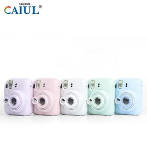 Kit d'accessoires pour appareil photo sept-en-un pour <span class=keywords><strong>instax</strong></span> <span class=keywords><strong>Mini</strong></span> 12, sac de couleur unie, album photo, autocollant, cadre, filtre miroir pour selfie - Product Image 4