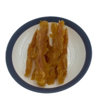 100% Natural Chicken Jerky OEM Vente en gros Aliments pour animaux de compagnie Marque privée Friandises pour chiens avec filet de viande de poulet Meilleurs snacks pour chiens
