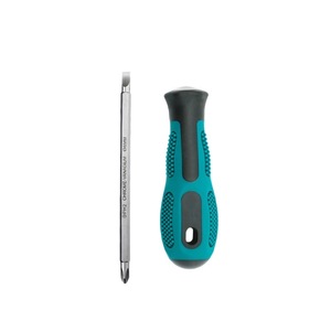 Dual-Ended <b>Screwdriver</b> <b>Set</b> Flathead And <b>Phillips</b> Head Magnetic Manual For Home Use 6mm PH1 Metric Standard - Product Image 2