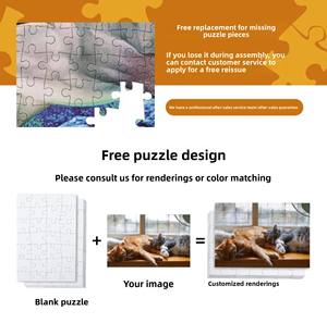 <span class=keywords><strong>Puzzle</strong></span> photo personnalisé en carton OEM, <span class=keywords><strong>1000</strong></span> <span class=keywords><strong>pièces</strong></span> pour adultes, <span class=keywords><strong>puzzle</strong></span> éducatif personnalisé avec votre photo, vente en gros, cadeau - Product Image 3