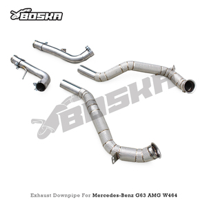 ท่อหัวล่างสำหรับ Mercedes-Benz G63 AMG W464 4.0T 2019-2023ประสิทธิภาพรถระบบปล่อยไอเสียฟรี - Product Image 6