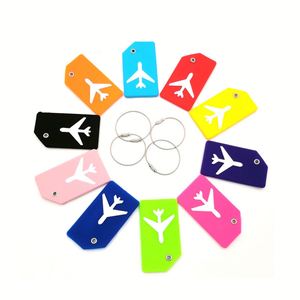 Étiquettes de bagages en silicone personnalisées avec logo, étiquettes de bagages de voyage vierges personnalisables pour compagnies aériennes, étiquettes de bagages de luxe en gros - Product Image 1