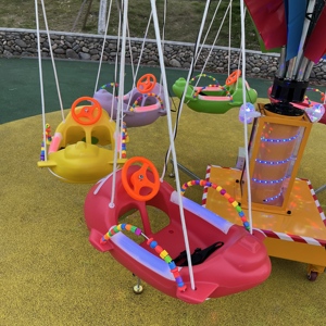 Nuovo Arrivo: Mini Giostra in Plastica per Esterni, Attrazione Divertente per Bambini, Ideale per Centri Commerciali - Product Image 5