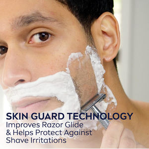 La crema de afeitar natural para hombres, OEM, etiqueta privada orgánica, protege la piel de la irritación y las quemaduras, Gel de afeitar para hombres - Product Image 3