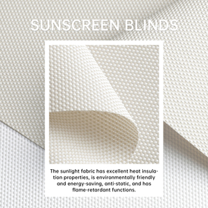 SAMADHI New Desgin Sunlight Fabric Roller Blinds Blind Friendly Flame-retardant Functions <b>Shades</b> - Product Image 2