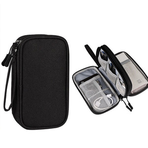 Sac de rangement pour câbles de données, organiseur de voyage, chargeur, disque dur, USB, pochette multifonctionnelle pour câbles - Product Image 3