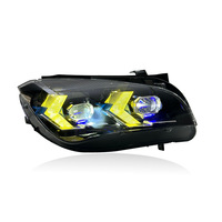 Systèmes d'éclairage automobile : Ensemble de phares avant DRL de style flèche, phares LED modifiés et améliorés pour BMW X1 E84 2010-2015