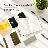 Carnet de notes personnalisé à couverture souple, service d'impression de carnets A5, vente en gros, OEM pour étudiants, écoles, bureaux