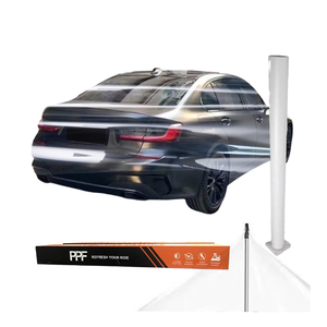 <span class=keywords><strong>Film</strong></span> de protection de peinture automobile transparent brillant blanc imperméable en TPU nano anti-rayures pour voiture blanche - Product Image 1