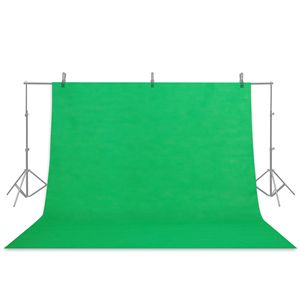 Toile de fond non tissée moderne vert DB pour la photographie de produit mousseline de polyester accélérée par la lumière sans couture pliable pour mariage - Product Image 2