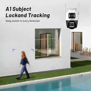 Sistema de Vigilancia IP con Visión Nocturna, Audio Bidireccional, Zoom 10x, Pantalla Dual y Tres Lentes, con Aplicación <span class=keywords><strong>ICSee</strong></span> - Product Image 2