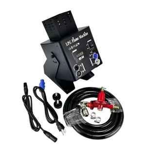 DMX yangın makinesi 512 elektrikli kablosuz uzaktan kumanda <span class=keywords><strong>DJ</strong></span> sahne konserler etkisi kuru buz ile pişirme gaz alev atıcı - Product Image 2