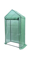 Serre en maille enduite de PVC durable pour jardin extérieur-Kit d'abri portable pour plantes pour légumes, fleurs et plantes facile à installer