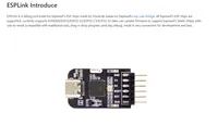ESPLink Debugger JTAG development debugging, series burning debugging, drag burning untuk ESP8266/ESP32 series