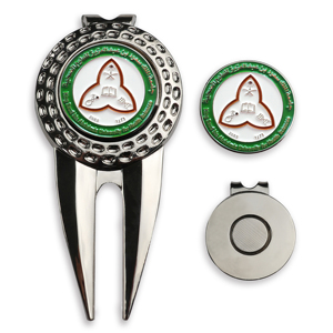 Gran oferta, logotipo personalizado, marcador magnético esmaltado, logotipo personalizado, juego de regalo de Golf, herramienta Gof Divot, Clip Hap - Product Image 6