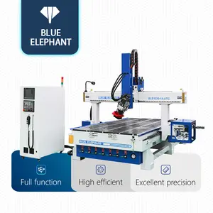 Fabrik Direkt verkauf 1325 1530 Atc Cnc Automatische Holz gravur Router Cnc 4-Achsen Holz möbel herstellungs maschine