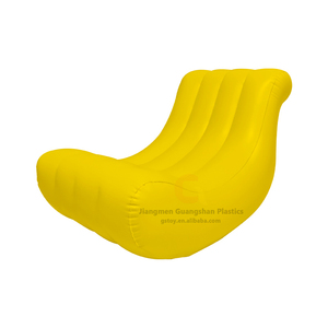 केले के आकार का पीवीसी ब्लो अप रॉकिंग चेयर आउटडोर वयस्क फोल्डिंग काउच लिविंग रूम आधुनिक बच्चों का इन्फ्लैटेबल सोफा बेड - Product Image 6