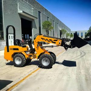 Manipulador telescópico CE EPA Mini rueda manipulador telescópico carretilla elevadora cargadora con buena calidad para la venta - Product Image 2