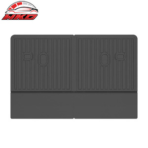Alfombrillas para respaldo de asientos traseros compatibles con Hyundai Santa Fe con 3ra fila 2024-2025, protector de asientos traseros de TPE - Product Image 1