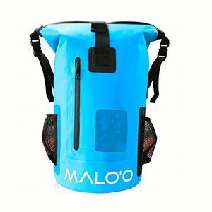 Zaino Impermeabile Personalizzato in PVC 500D da 35L IPX6, Resistente all'Acqua per Snorkeling e Nuoto, Borsa da Viaggio Leggera per Attività all'Aperto - Product Image 1