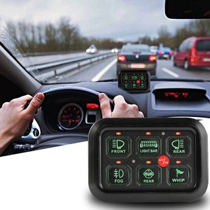 Panneau de commutation SPOT LIGHTS 6 gangs avec disjoncteur - Product Image 2