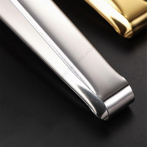 Pince à pâtes et salade en acier inoxydable Syh1518 pour cuisine, barbecue, vaisselle et pain, compatible lave-vaisselle, vente en gros - Product Image 5