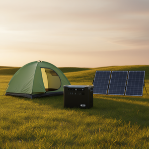 Station d'alimentation portable FlashFish 1997Wh 2000W, générateur solaire LFP, onde sinusoïdale pure, MPPT, pour la maison, les voyages et le camping - Product Image 2