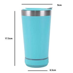 Regalos más vendidos <span class=keywords><strong>para</strong></span> Mujeres Hombres 20oz Altavoz Bluetooth Vaso Botella de agua aislada de acero inoxidable - Product Image 2