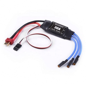 Contrôleur de vitesse électrique Rc Brushless 30A ESC 2-4S avec BEC 5V 2A pour hélicoptère Rc Multicopter - Product Image 3