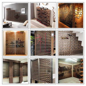 <span class=keywords><strong>Botte</strong></span> di legno Cremagliera del Vino Free Standing Visualizzazione Vino Cremagliera Rotonda Supporto di Bottiglia di Vino - Product Image 5