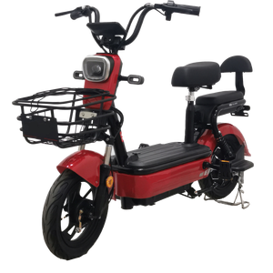 Vélo électrique à <span class=keywords><strong>assistance</strong></span> au pédalage pas cher, vélo de ville électrique à deux roues pour adultes, vélo électrique avec 2 sièges - Product Image 5