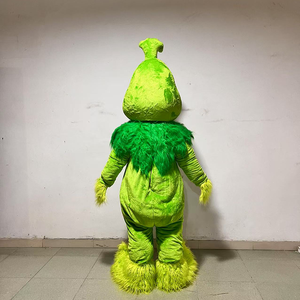 Disfraz Navideño Extravagante del <span class=keywords><strong>Grinch</strong></span> - Atuendo de Monstruo Verde de Cuerpo Completo - Ropa para Eventos de Halloween - Product Image 3
