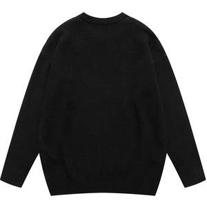 Suéter de Punto Personalizado Nanteng con Logotipo, Invierno, 100% Algodón, Diseño de Moda Urbana, Estampado de Retrato, <span class=keywords><strong>Cuello</strong></span> <span class=keywords><strong>Redondo</strong></span>, para <span class=keywords><strong>Hombre</strong></span> - Product Image 2