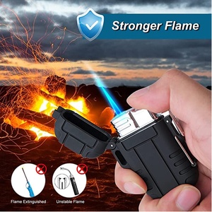 Encendedor a prueba de agua para barbacoa, linterna de Gas para acampada, llama a chorro, encendedor de fuego, venta al por mayor de fábrica - Product Image 2