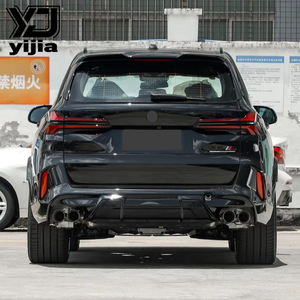 חדש bm x5g05lci דגם מאוחר יותר x5m חזית/חזית בצד החצאית ארבעה טיפים פליטה גלגל קשתות מלאה גוף מלא pp חומר - Product Image 3