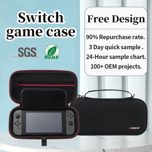 RLSOCO Poignée de <span class=keywords><strong>jeu</strong></span> EVA personnalisée Étui rigide pour console Switch cam Étui de transport de voyage pour Nintendo Switch Étui de <span class=keywords><strong>jeu</strong></span> - Product Image 2