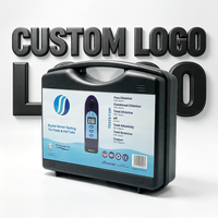 U-S002 10" Étui de transport léger et durable en plastique PP rigide pour équipement électronique, rembourrage en mousse protectrice personnalisé, support OEM