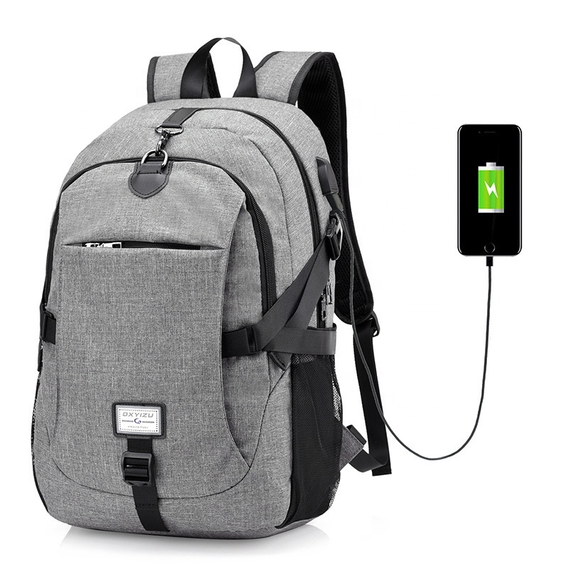 Imperméable à l'eau Voyage Ordinateur Portable Sac À Dos Anti-Vol Durable Ordinateurs Portables Sac À Dos avec Port De Chargement USB