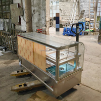 Buffet-Restaurant Catering Amerikanischer Elektrischer Edelstahl-Dampftisch Design Industrieller Cafeteria-Speisenwärmer Bain-Marie