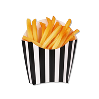 Boîtes à emporter pour poulet frit KFC, frites, emballages en papier kraft personnalisés pour la restauration rapide