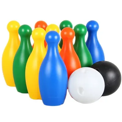 Kapalı çocuk interaktif oyuncak renk mini bowling oyuncak bowling topu