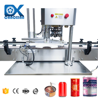Selladora Automática de Tapas para Latas, Fácil de Abrir, para Latas de PET, Plástico, Aluminio, Hierro y Metal