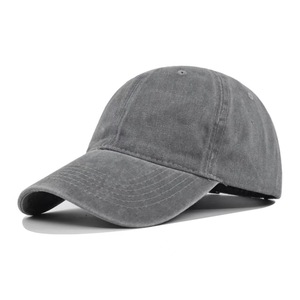 Gorra de Béisbol Retro de Color Sólido Lavable al por Mayor, Nueva Gorra de Verano para Hombre y Mujer, Protección Solar, Algodón, Deporte al Aire Libre, Visera Casual - Product Image 2