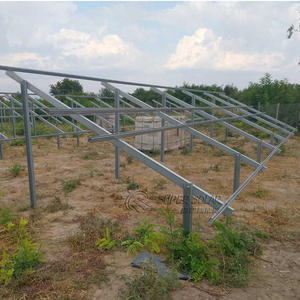 Système <span class=keywords><strong>de</strong></span> montage au sol solaire en acier au carbone robuste, surface anodisée, résistance au vent 60 m/s, résistance à la <span class=keywords><strong>neige</strong></span> 1,5 kN/m2 pour les applications à grande échelle - Product Image 6