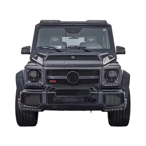 New BB G900 Style Dry Carbon Fiber Perforated Hood Engine <b>Bonnet</b> for Mercedes Benz G-Class W463 G500 G63 Upgrade Condition New - Product Image 1
