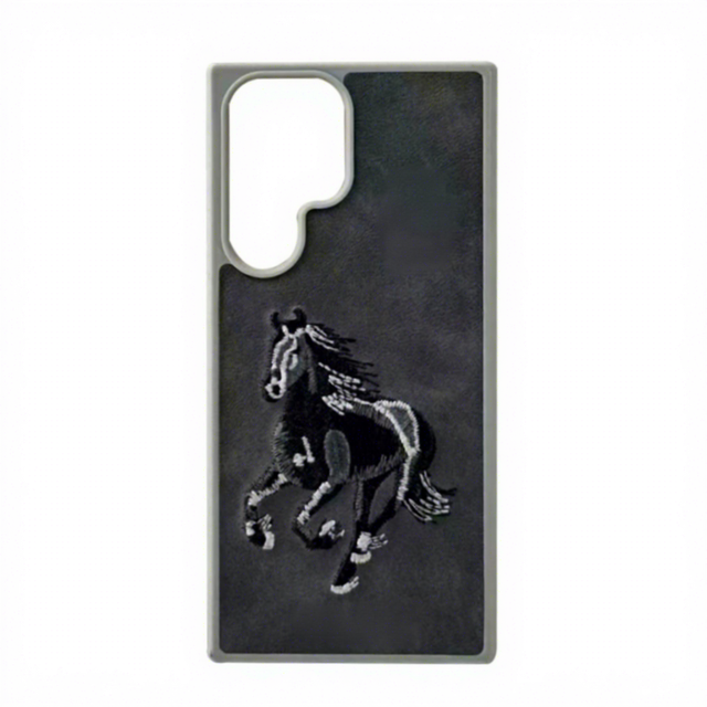 High-Quality 3D Embroidered Custom Pattern Mobile Phone Case Cartoon Design for Samsung Galaxy S22 23 24 25 Ultra