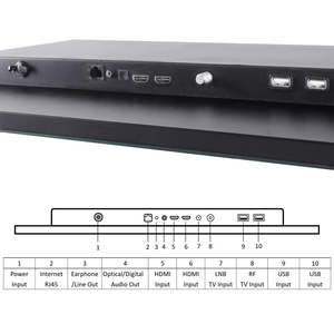 22นิ้วกระจกแผง Full HD หน้าจอห้องน้ำกันน้ำระยะไกลสมาร์ททีวีกับ WiFi - Product Image 6