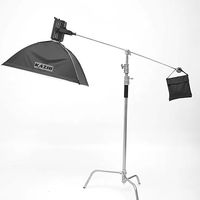 Sacs de sable en polyester robustes KAZHI noirs avec barre transversale, portables, à montage rapide, personnalisables, accessoires d'éclairage photographique pour studio photo