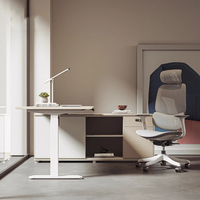 Mobilier de bureau Oficina Table d'ordinateur Tables élévatrices Bureau de sablage Bureau assis debout Bureau à hauteur réglable